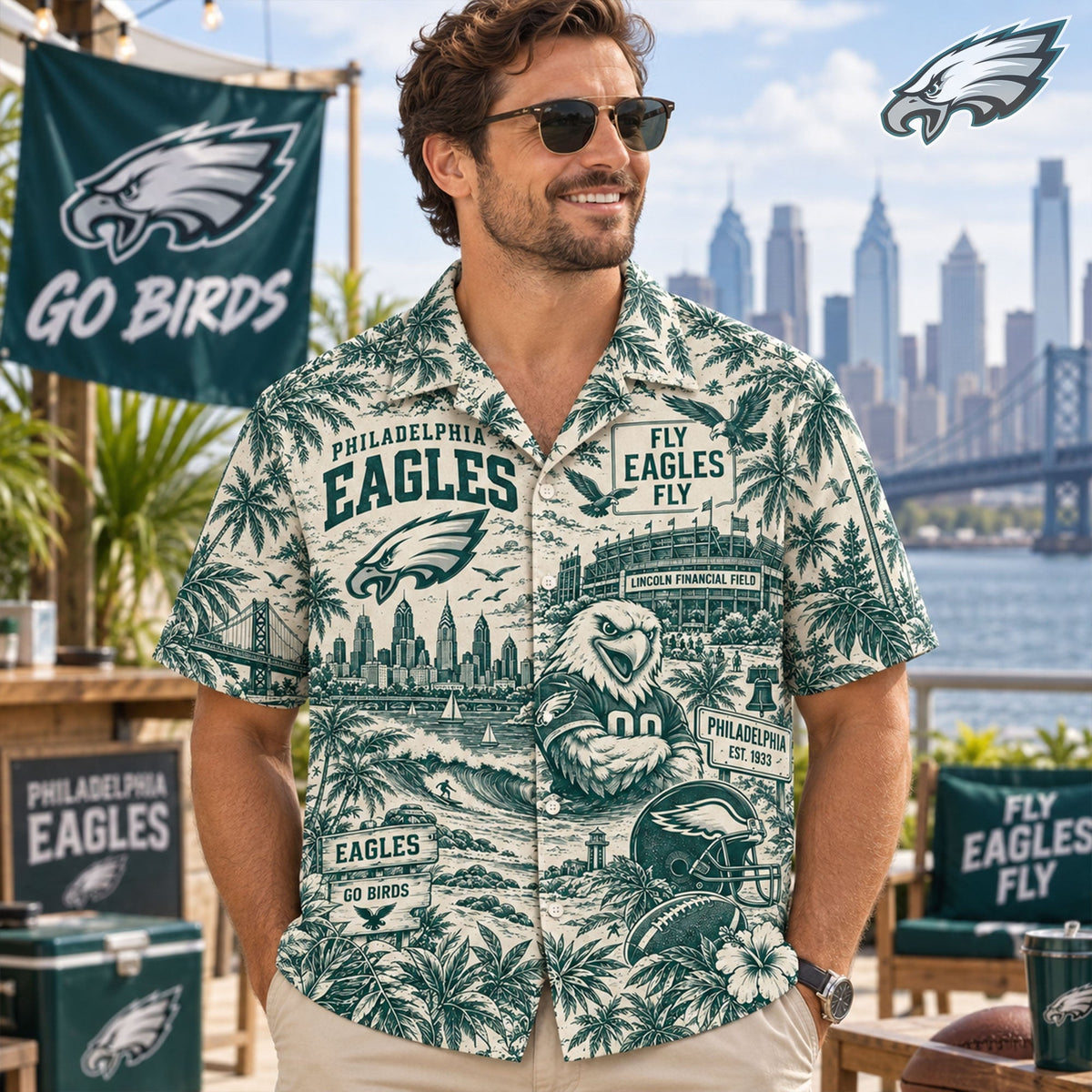 PREMIUM HAWAIIAN SHIRT HANNN TND PHEA 1609262