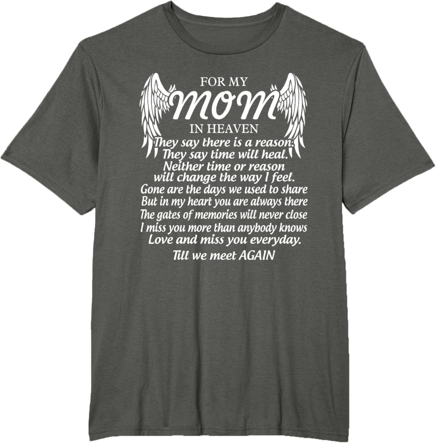 For My Mom In Heaven Love My Mom So Much Missing Mother Day