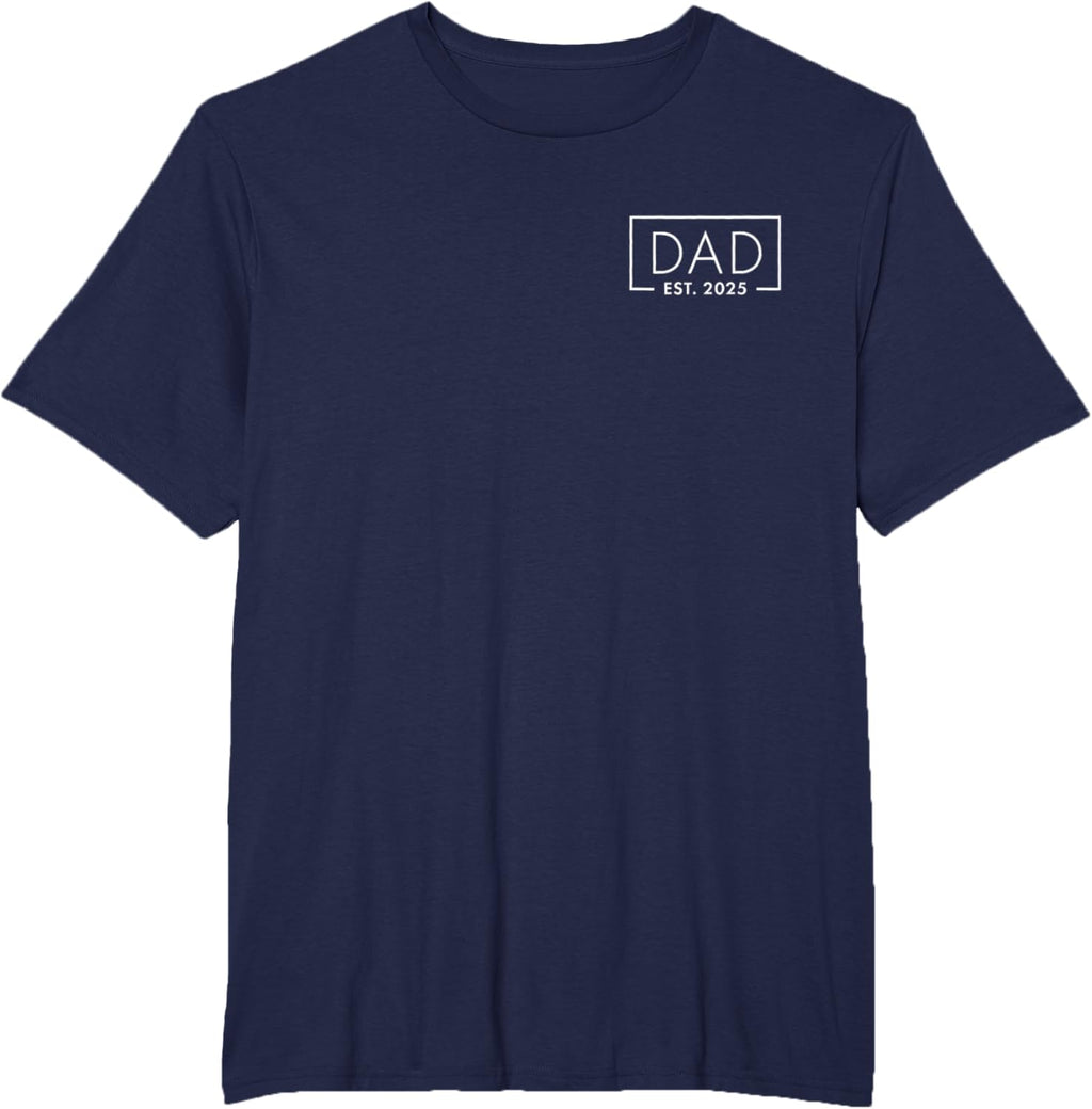 Birth Gift Co. Funny 1st Time Dad EST 2025 New Dad New First Fathers Day