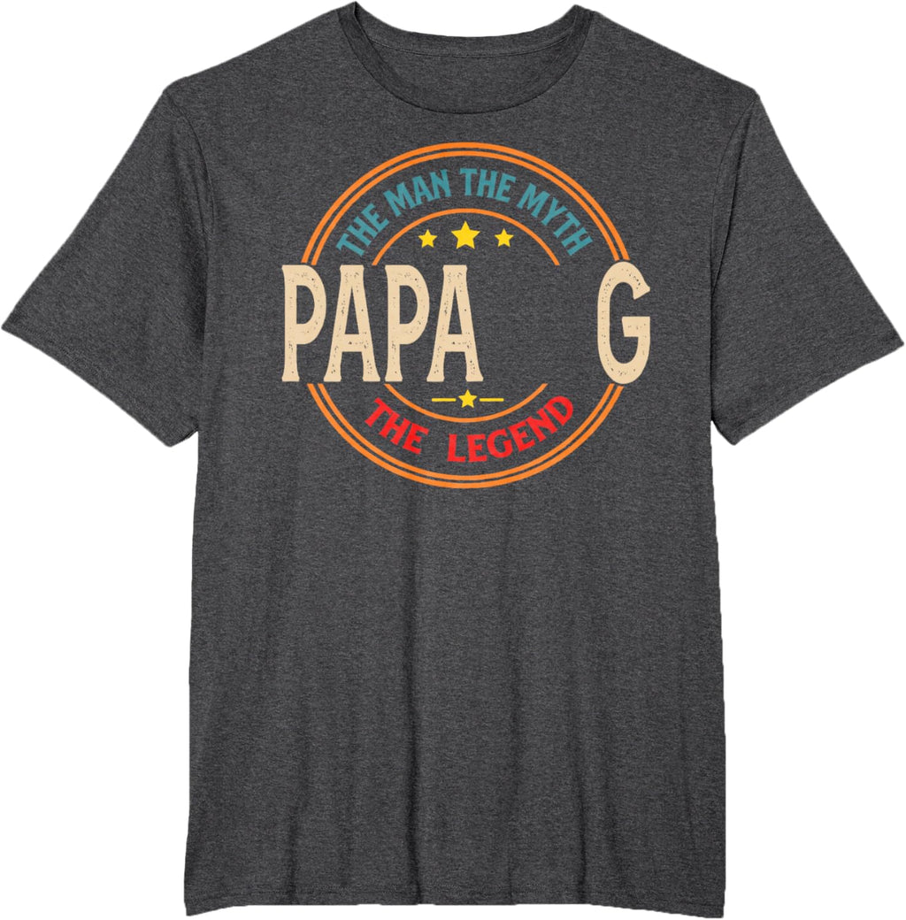 PAPA G The Legend The Man, Funny PAPA G Fathers Day